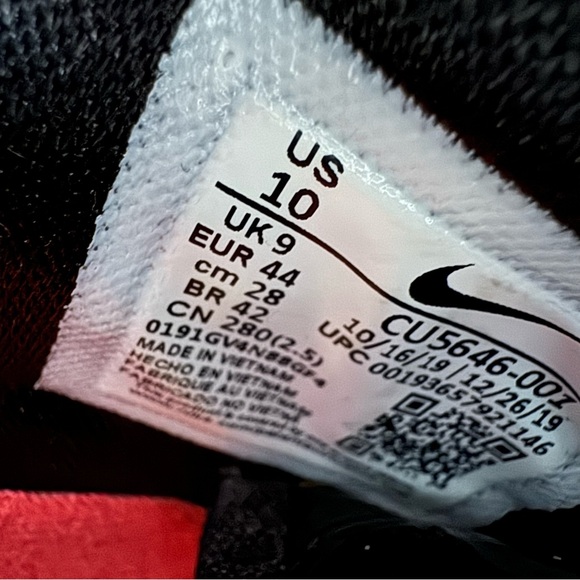 Nike Air Max Lebron 7 Fairfax size 10 - Picture 6 of 6